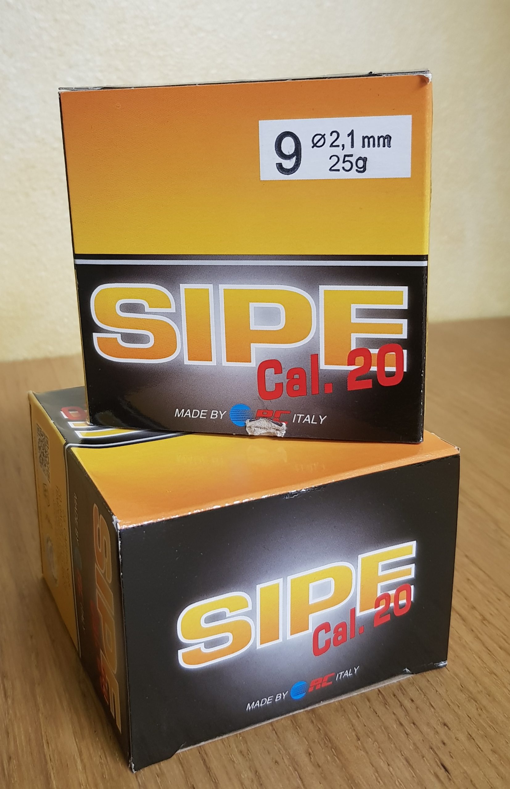 RC MUNIZIONI A PALLINI SIPE CAL. 20