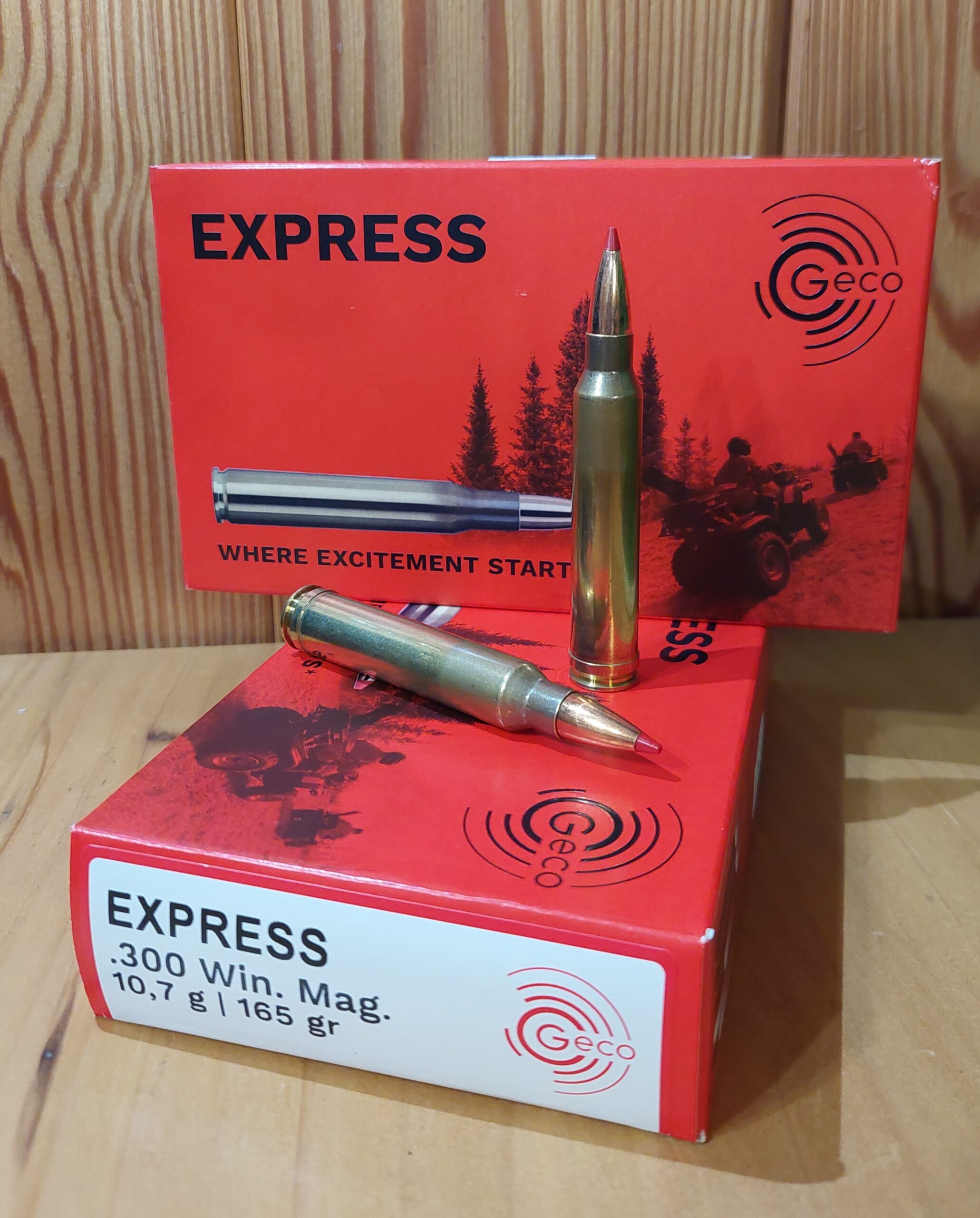 Mag Express MUNIZIONI GECO CAL 300 WIN MAG EXPRESS 165 GR